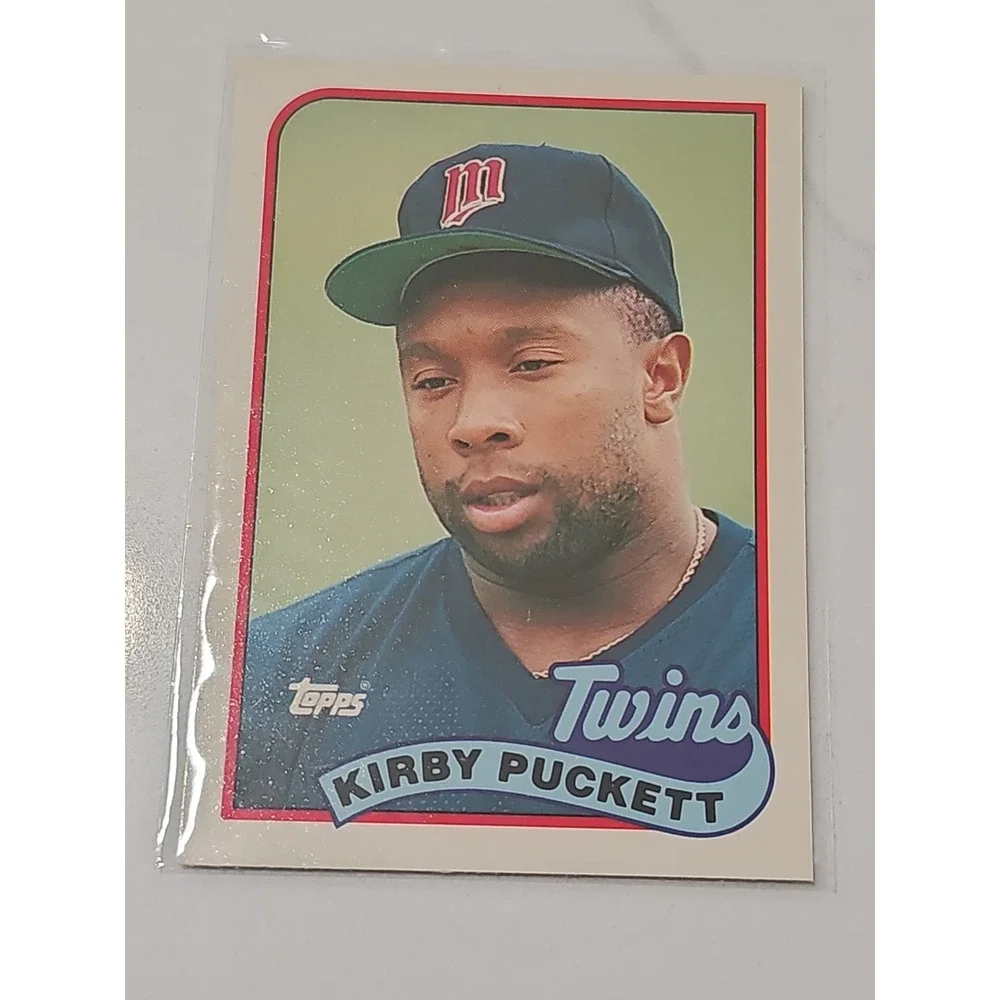 1989 TOPPS TIFFANY #650 KIRBY PUCKETT TWINS HOF  NM